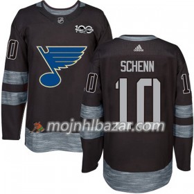 Dresovi St. Louis Blues Brayden Schenn 10 1917-2017 100th Anniversary Adidas Crna Authentic - Muške